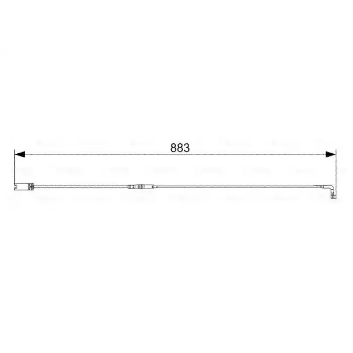 Fren Balata Fişi E61 Arka