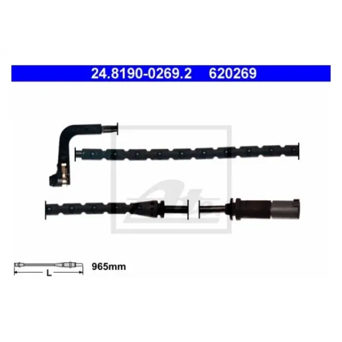 Fren Balata Fişi X5:E70 X6:E71 Arka 2006-09
