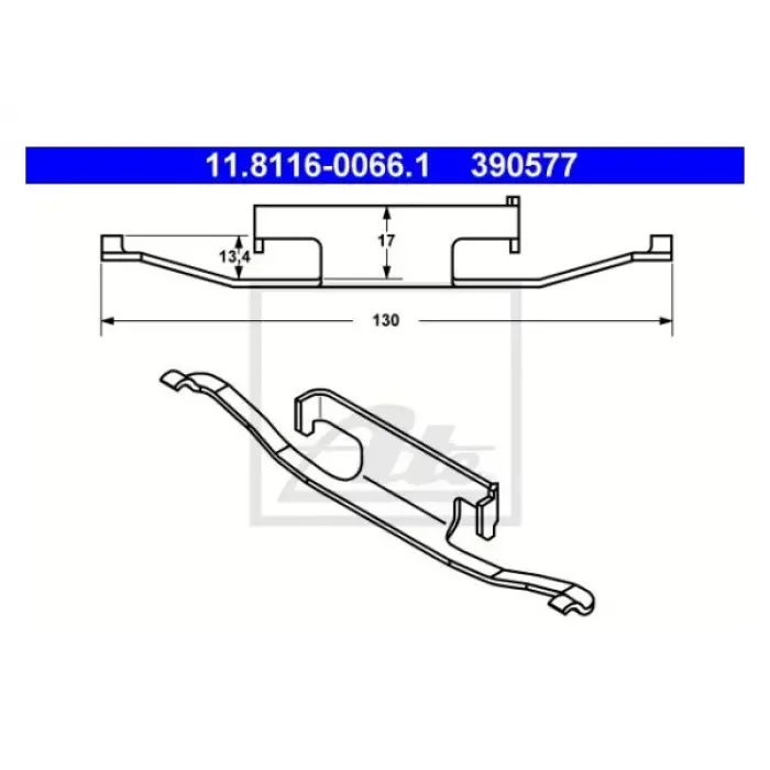 Fren Balata Sacı E34 E36 E46 E87 E90 Arka