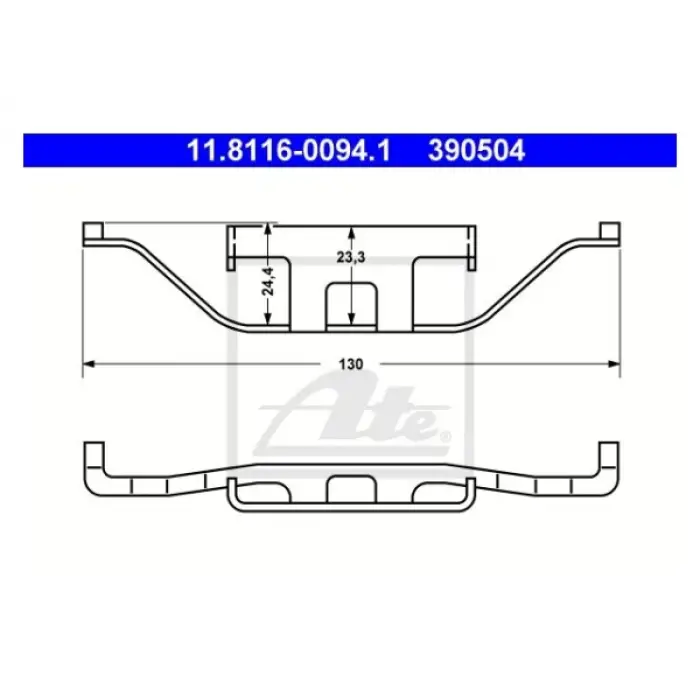 Fren Balata Sacı E38 X5:E53 Arka