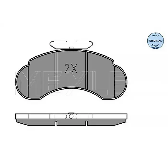 Fren Balatası MB100 Ön