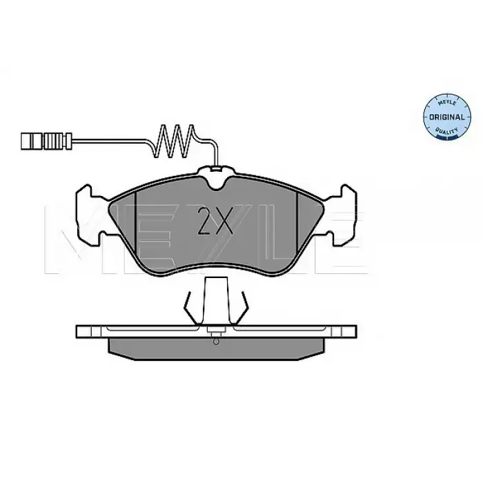 Fren Balatası Spr903 Arka; Büyük Tip