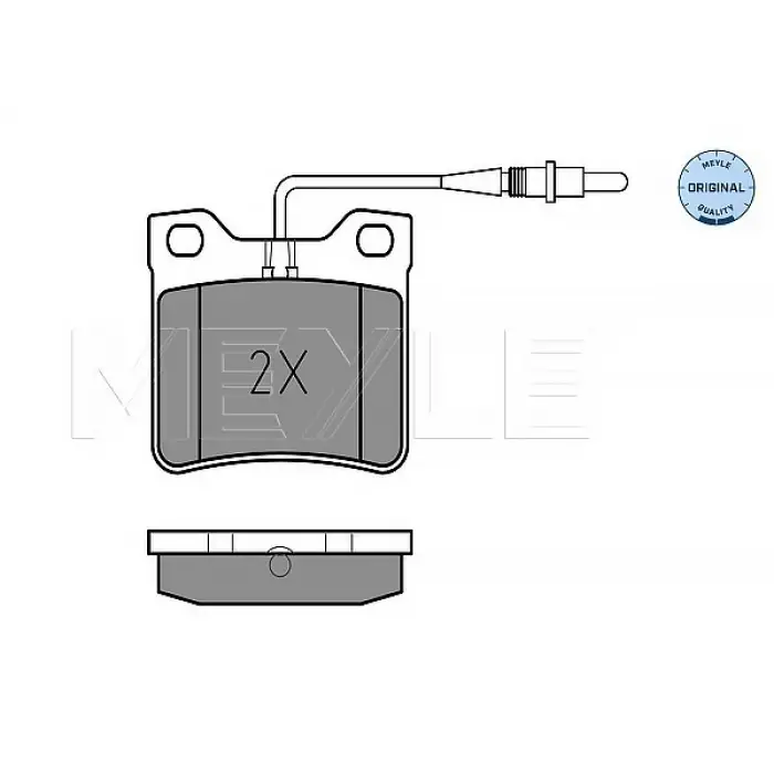 Fren Balatası Vito638 Arka