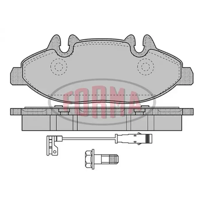 Fren Balatası Vito639 Ön