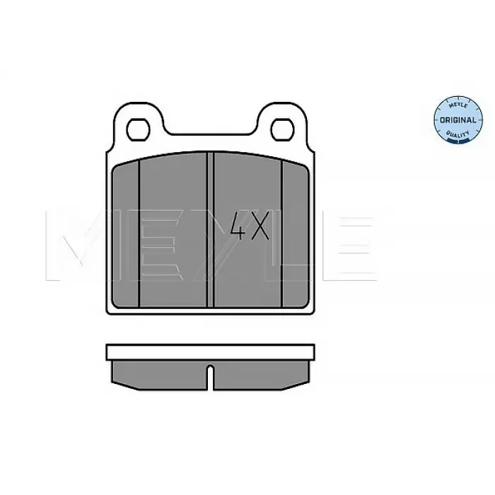 Fren Balatası W115 Ön
