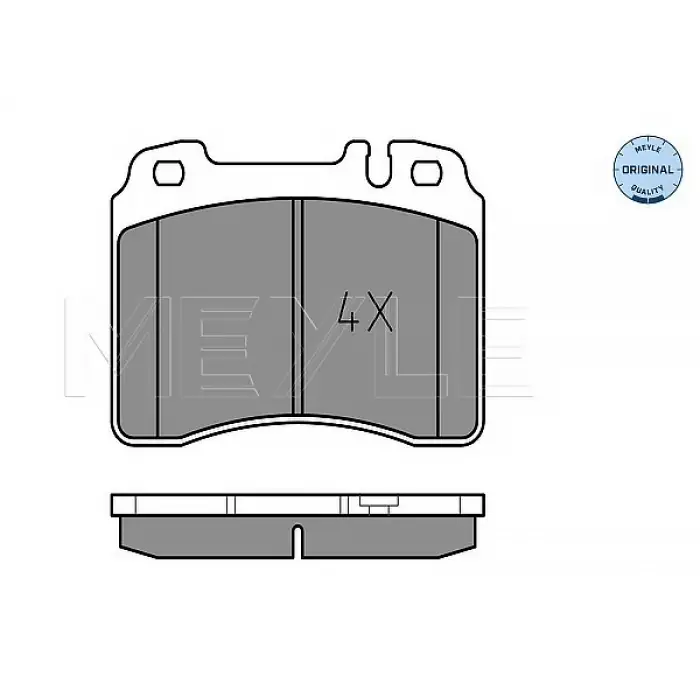 Fren Balatası W124 Ön 280>420