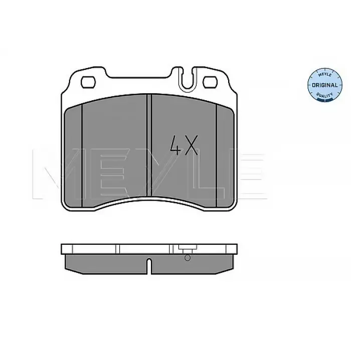 Fren Balatası W124 R129 Ön 280>500