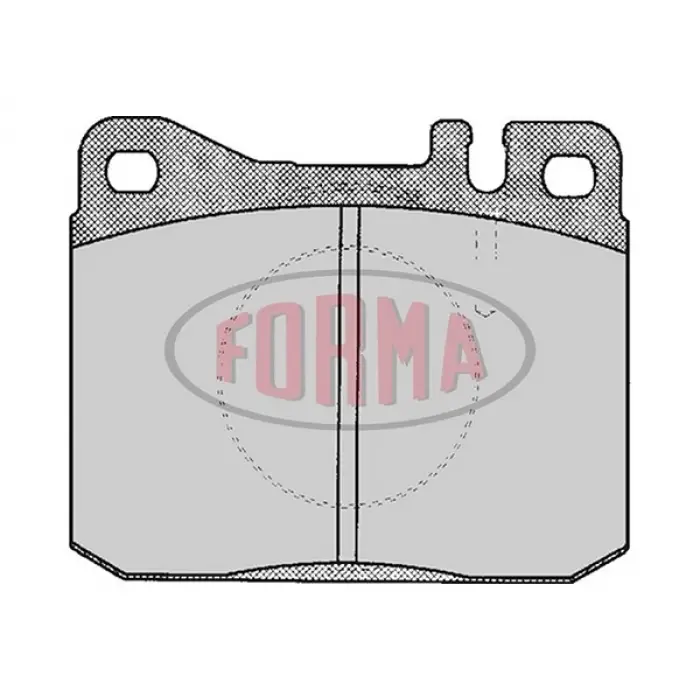 Fren Balatası W126 Ön 260>560