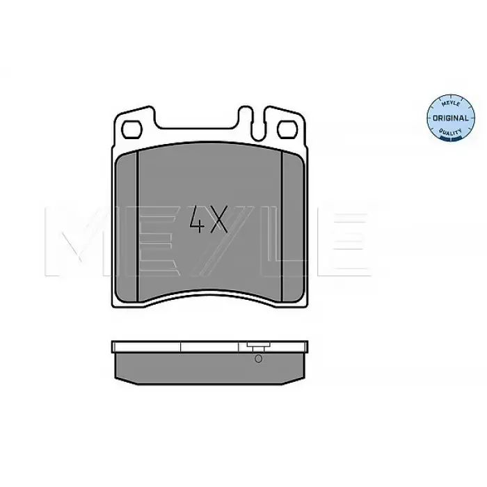 Fren Balatası W140 Ön 300/320 1991-94
