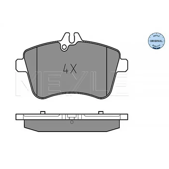 Mercedes W169 W245 Fren Balatası Ön 180 200 1694201220 Meyle