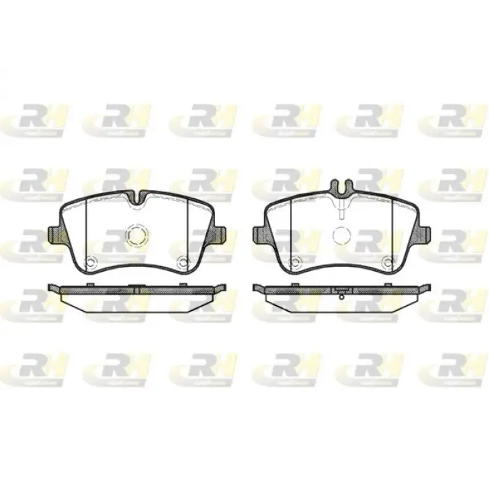 Fren Balatası W203 Ön 180>240