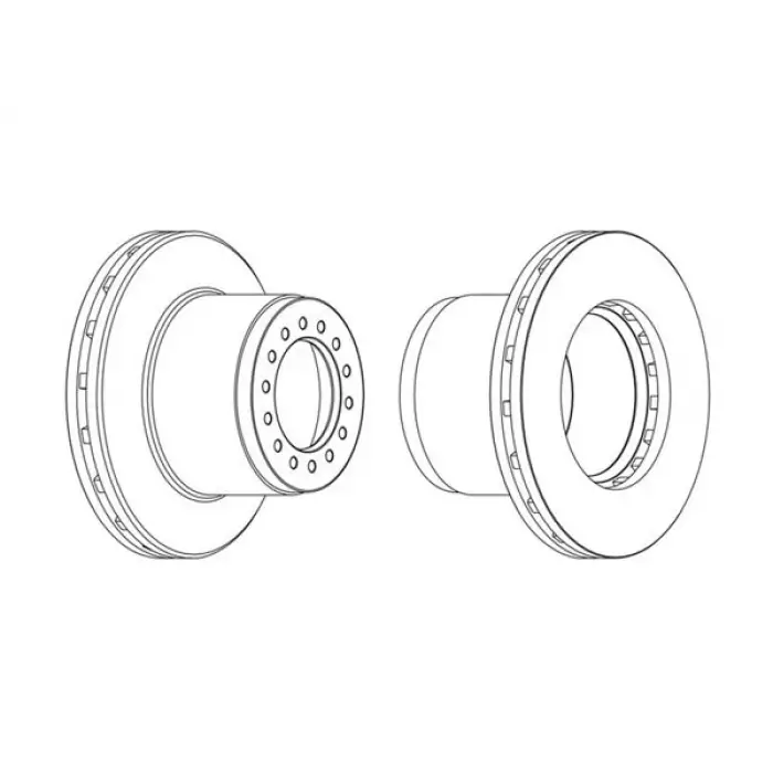 Fren Diski ATEGO Ön Havalı