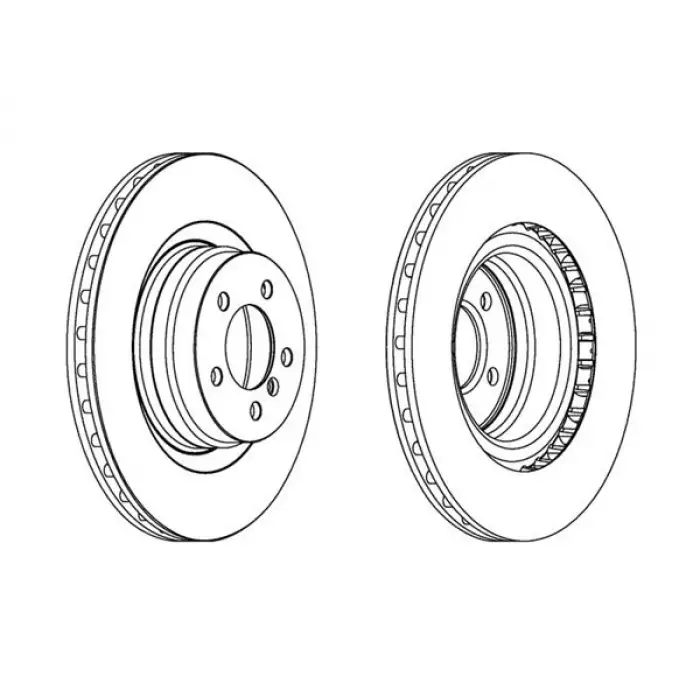 Fren Diski L322 Ön Havalı