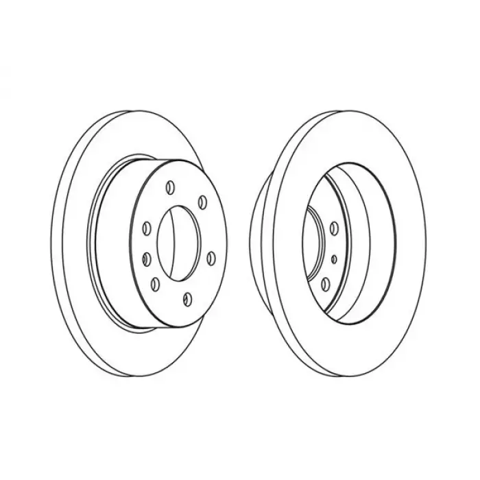 Fren Diski Spr906 Arka Düz