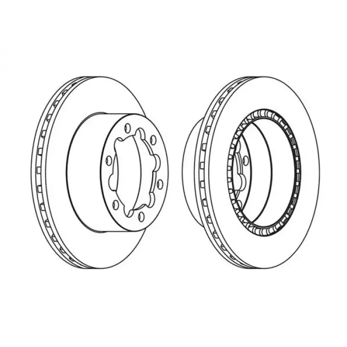 Fren Diski Spr906 Arka Havalı