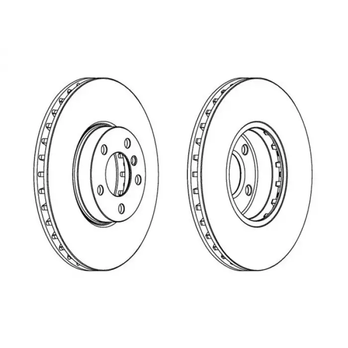 Fren Diski X5:E70 X6:E71 X5:F15 X6:F16 Set:2ad Ön Havalı 3.0>4.0i/d