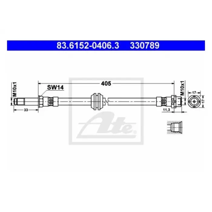 Fren Hortumu E46 Ön