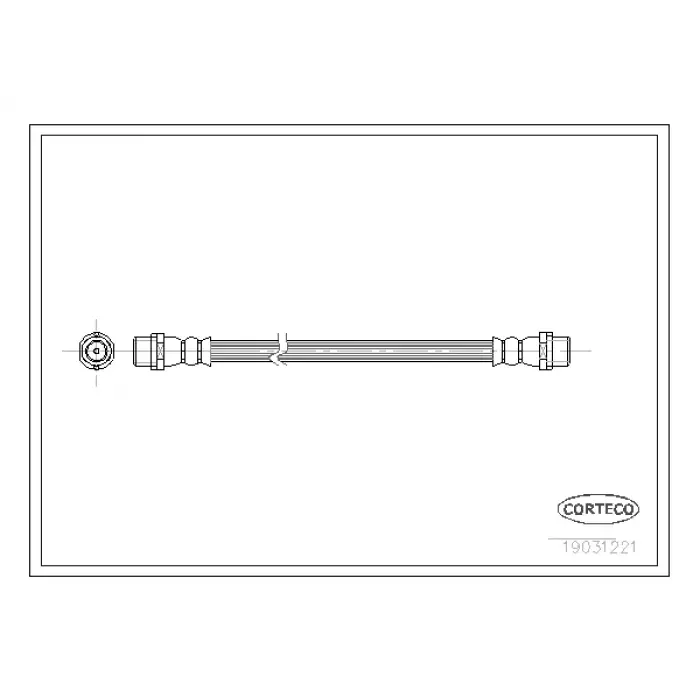 Fren Hortumu Spr904 Arka
