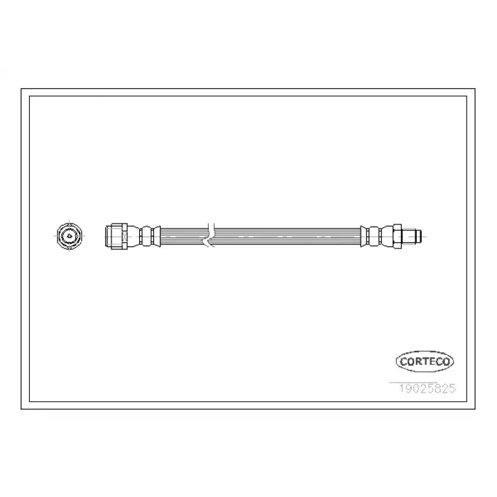 Fren Hortumu W140 W202 W203 W210 Spr901>904 Arka