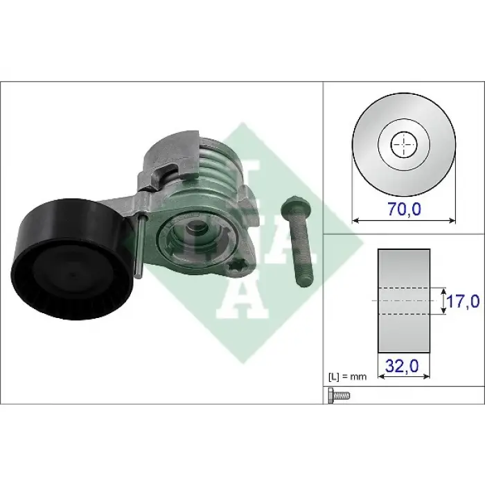 Gergi Kütüğü N52 N53 [F10 F01 X3:F25] Makaralı