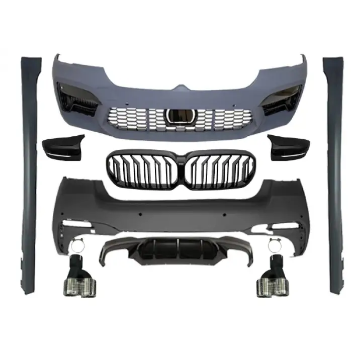 Gövde Kiti G30-LCI PDCli:Ön/Arka, PMAlı, ACCli Araç, <OO-OO> Egz.Uçlu, Mrşp-li, Panj-lu, Ayna Kapakları -///M5-STYLE- 2020-23