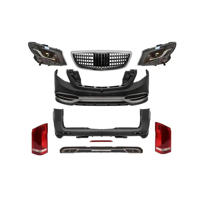 Gövde Kiti Vito447 Panj-lu, Egz.Ucu Çerçeveli, Far/Stop (Kaputsuz) -MAYBACH- 2015-19