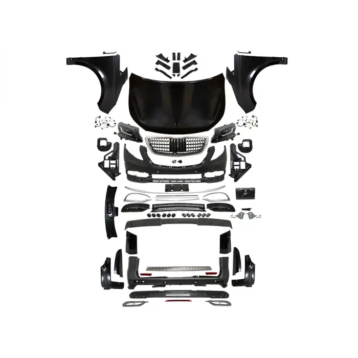 Gövde Kiti Vito639 [DONUSUM=> Vito447] PDCli:Ön/Arka, 00-00-Çıkış, Panj-lu, Kaput/Çamurluk, Far/Stop -MAYBACH-