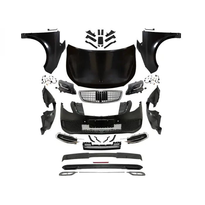 Gövde Kiti Vito639 [DONUSUM=> Vito447] PDCli:Ön Taraf, Panj-lu, Kaput/Çamurluk, Far -MAYBACH M Style-