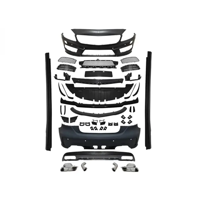 Gövde Kiti W176 PDCli:Ön/Arka, <OO-OO> Egz.Çıkışlı, Mrşp-li -/////AMG- 2012-14