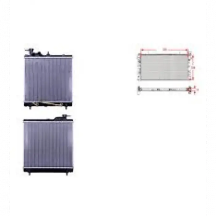 Hyundaı Atos 1.0 97 Ve Sonrası Uyumlu Su Radyatörü Brazıng At 355x388x16 3113392 00 WISCO