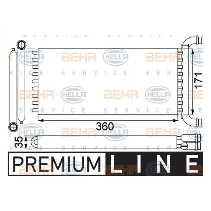 Kalorifer Radyatörü Spr906 -CDI-