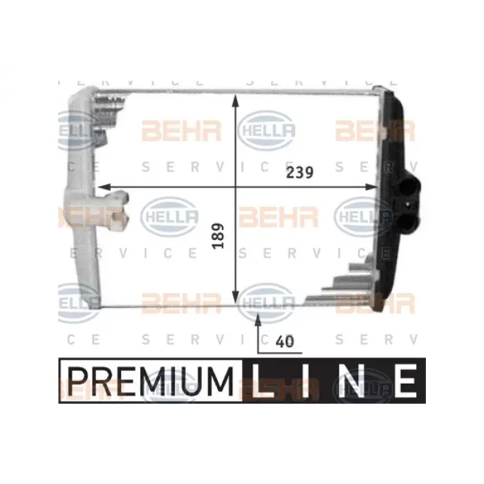 Kalorifer Radyatörü W202 W210