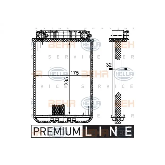 Kalorifer Radyatörü W203