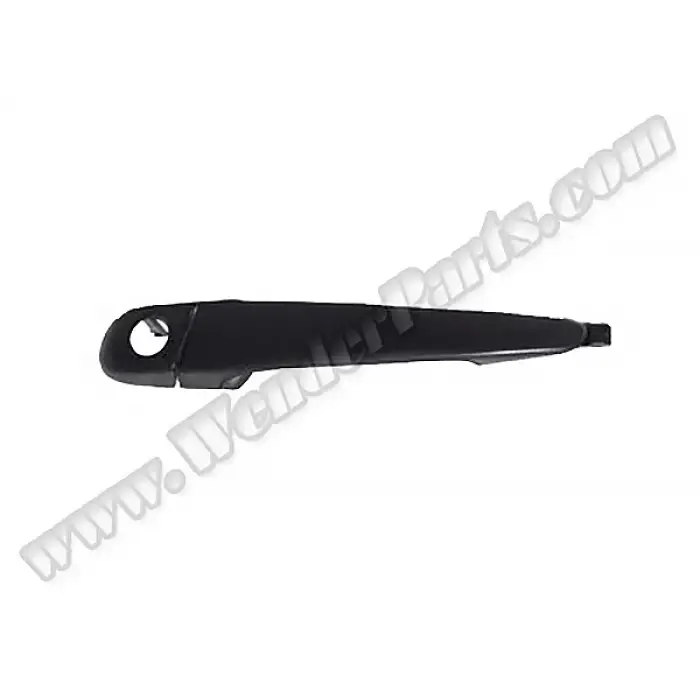 Kapı Kolu E46 Ön Dış Sol; Siyah Delikli, Pütürlü -Sedan- 1998-00