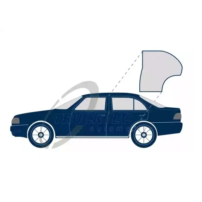 Kapı Lastiği W123 Arka Sol