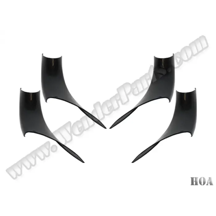 Kapı Tutamak Kaplama Seti F30+LCI Ön&Arka; Karbon İç