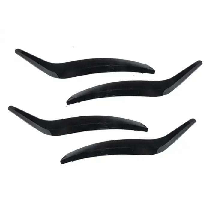 Kapı Tutamak Kaplama Seti X1:E84 Ön&Arka; Piano-Siyah