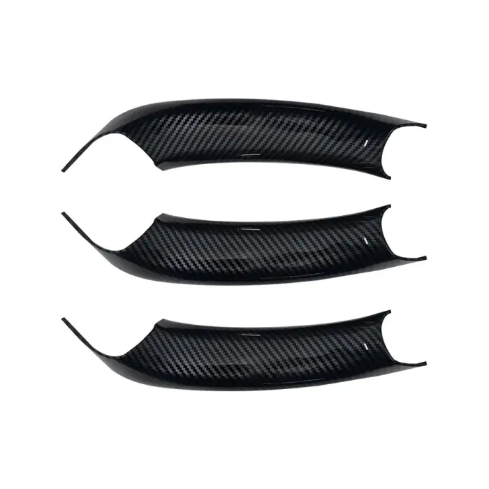 Kapı Tutamak Kaplama Seti X3:F25 X4:F26 Ön&Arka; Karbon İç