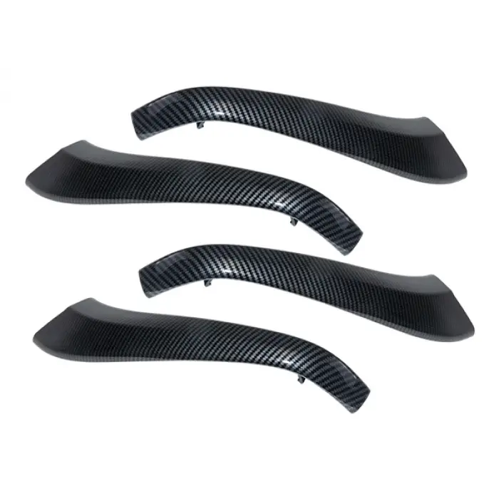 Kapı Tutamak Kaplama Seti X3:G08 Ön&Arka; Karbon