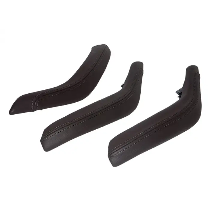 Kapı Tutamak Kaplama Seti X5:F15 X6:F16 Ön&Arka; Mokka Deri