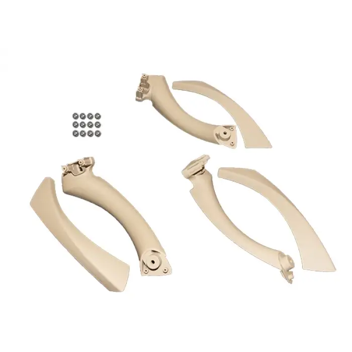 Kapı Tutamak Seti E90+LCI Ön&Arka; Bej Kaplamalı