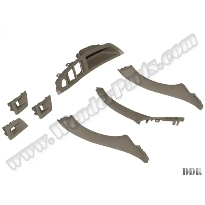 Kapı Tutamak Seti F10+LCI Ön&Arka; Krema