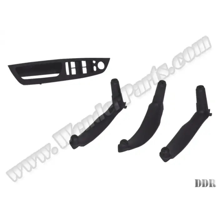 Kapı Tutamak Seti X5:E70+LCI X6:E71 Ön&Arka; Siyah