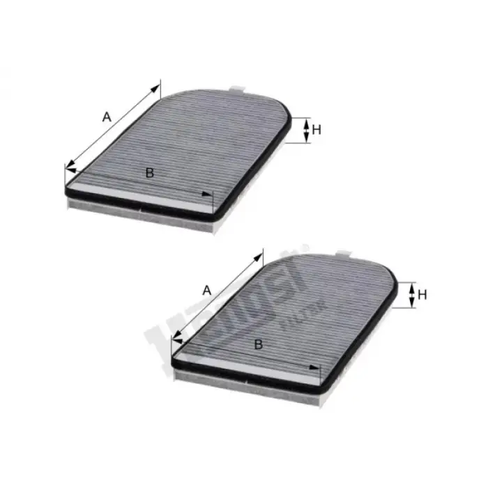 Klima Filtresi E38 Set Karbonlu