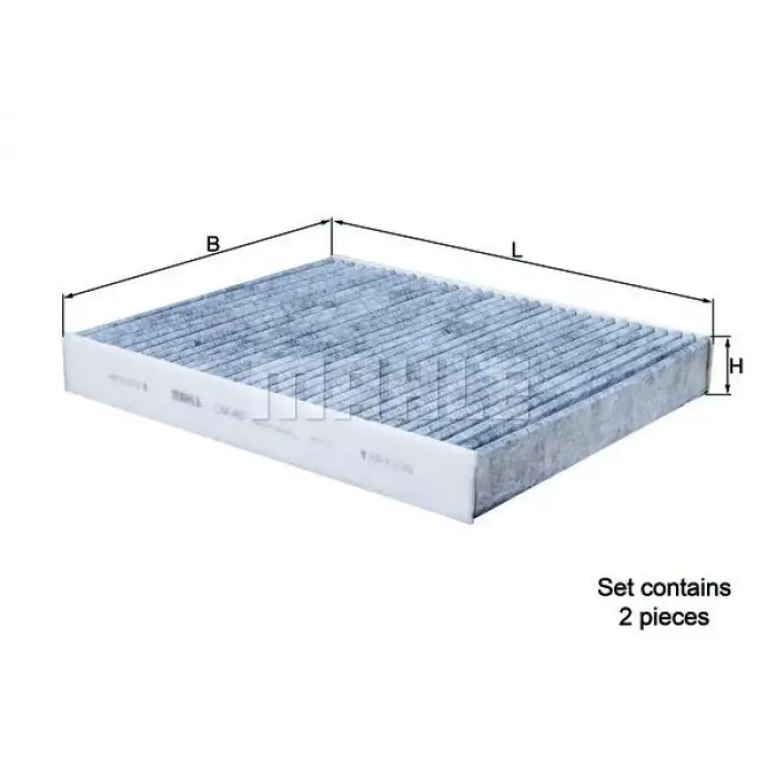 Klima Filtresi F10 F01 Set Karbonlu