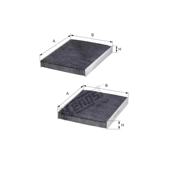 Klima Filtresi F10 F01 Set Karbonlu