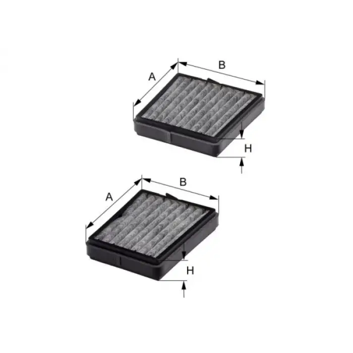 Klima Filtresi W203 Karbonlu