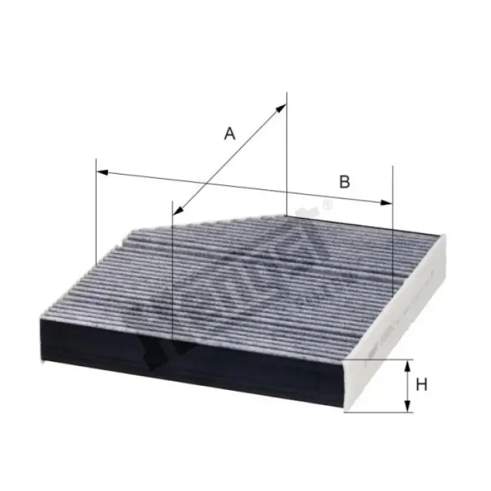 Klima Filtresi W205 Karbonlu