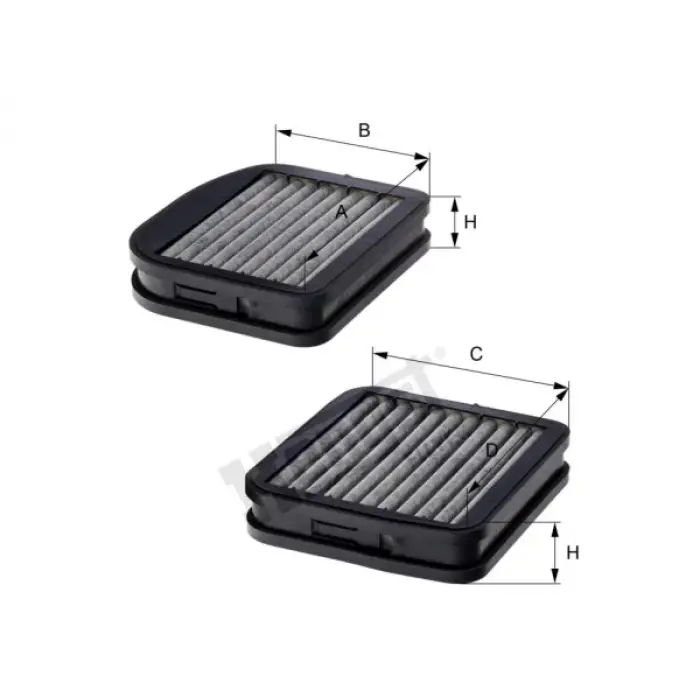 Klima Filtresi W210 W220 Set Karbonlu