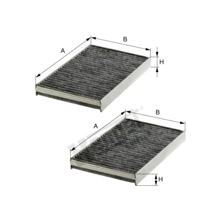 Klima Filtresi W221 Set Karbonlu